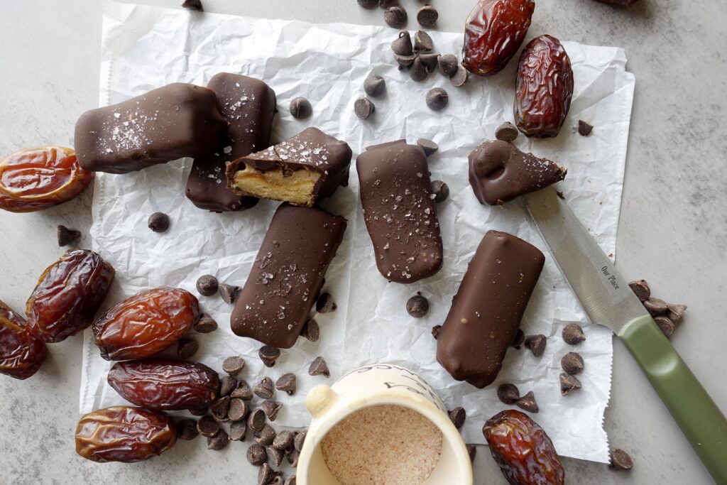 healthy twix bars