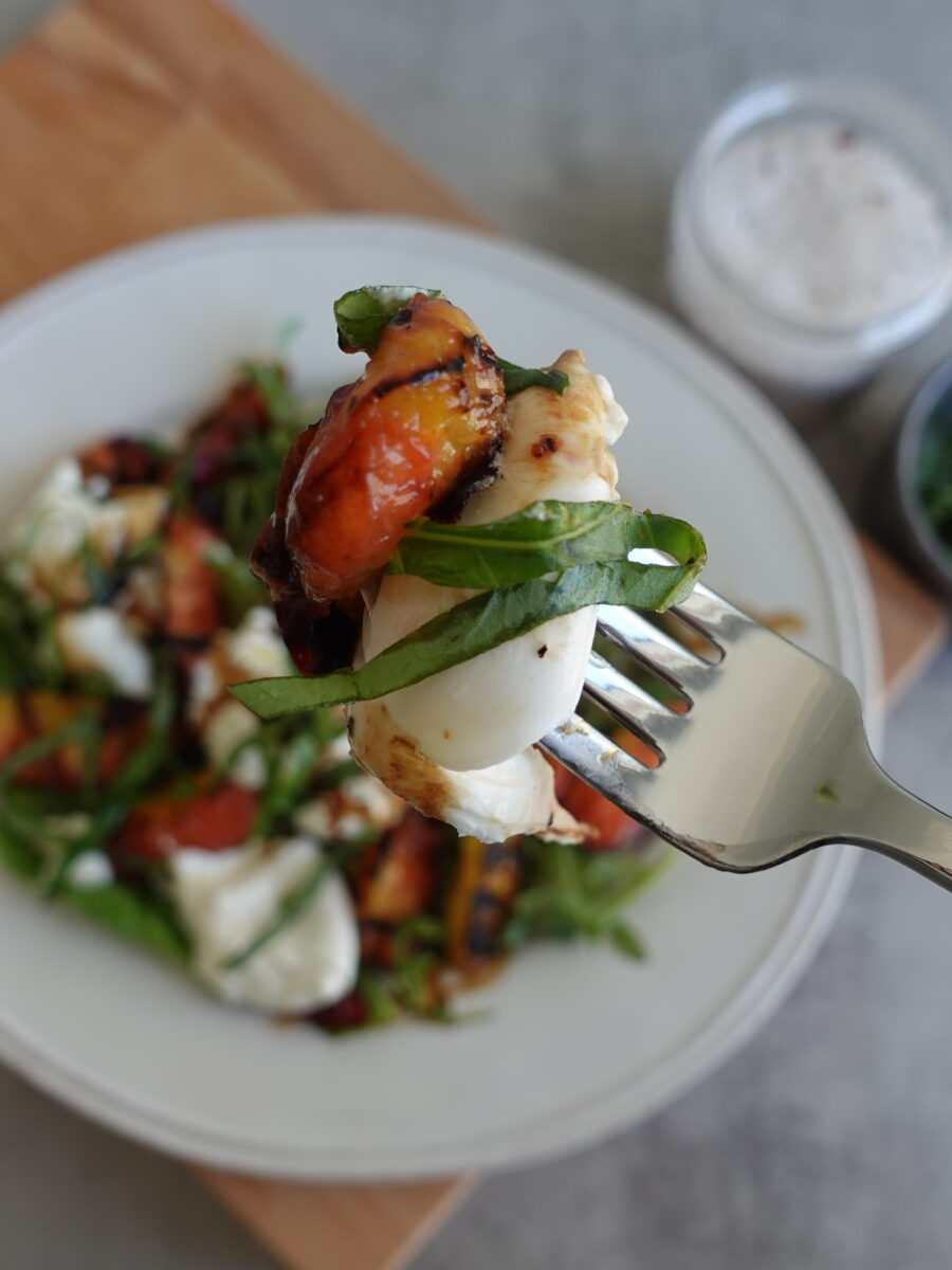 Grilled Peach Salad