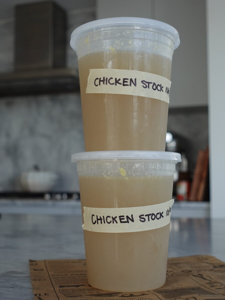 how to make chicken stock