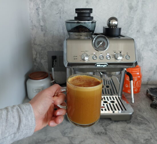 cinnamon turmeric latte