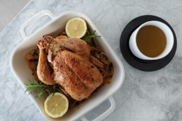 apple cider roasted chicken