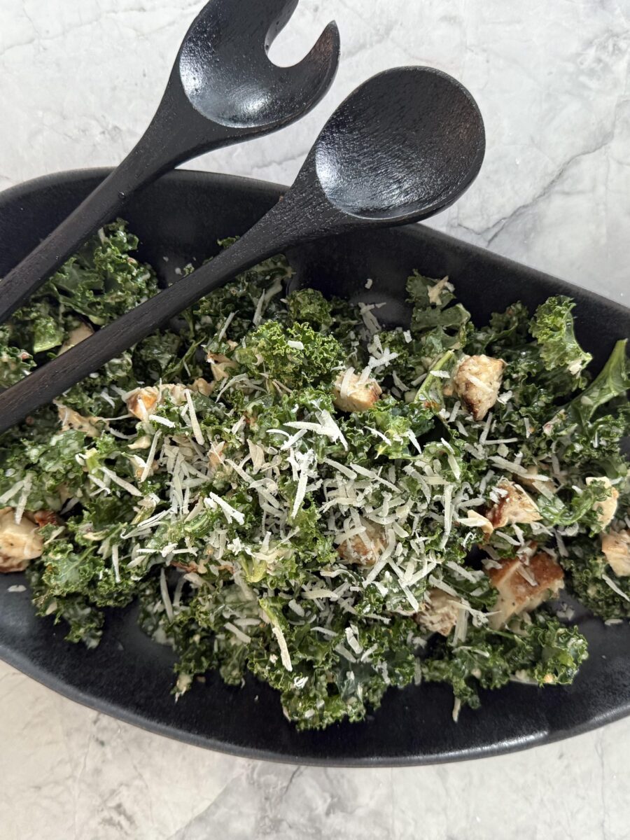 kale caesar salad