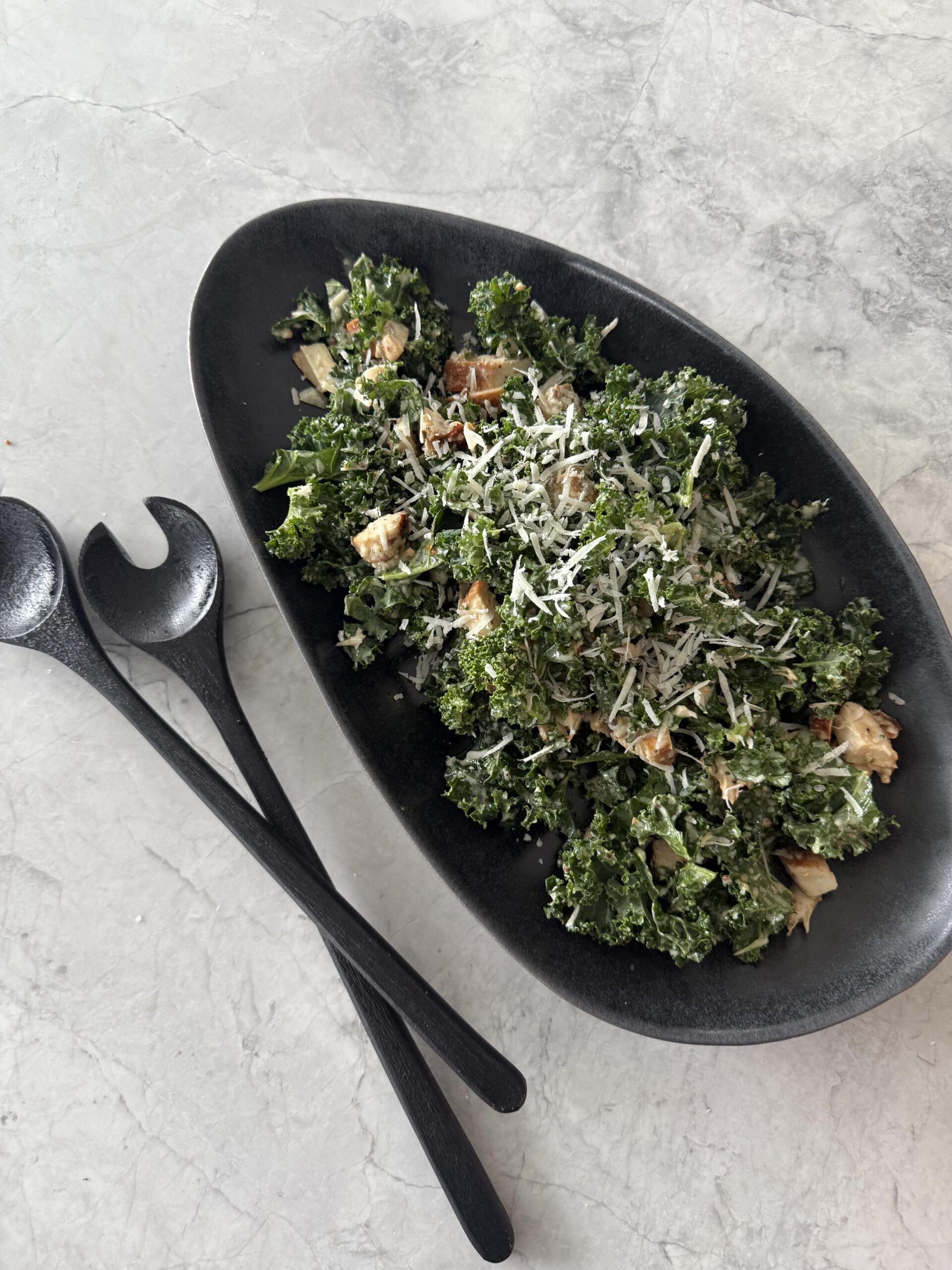 kale caesar salad