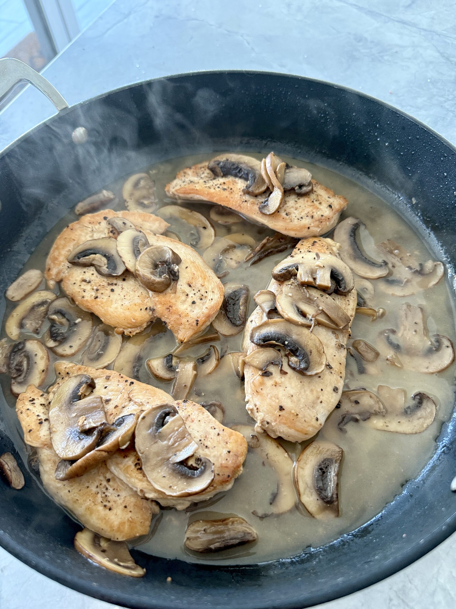 The Best White Wine Chicken and Mushroom Recipe